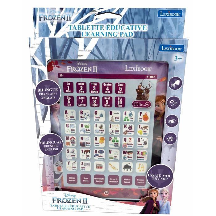 Tablette Éducative Bilingue la Reine des Neiges (FR-EN)