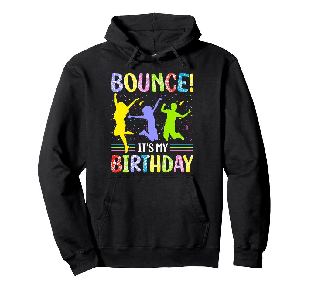Trampoline Lover Birthday Party Jump Celebration Kids Hoodie
