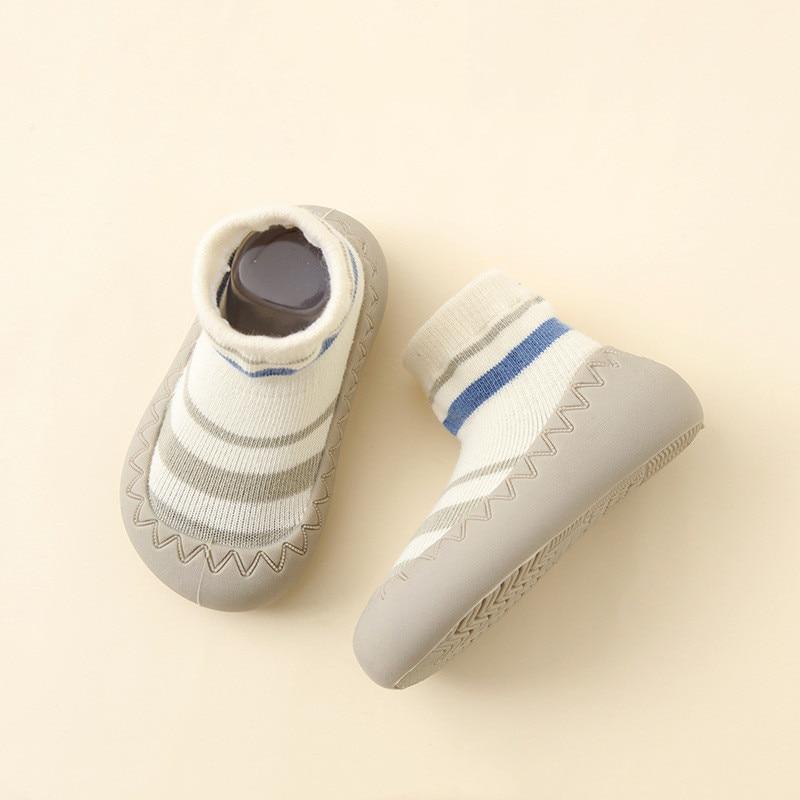 Baby Socks Shoes Infant Cute Cartoon Kids Boy Shoes Soft Rubber Sole Child Floor Sneaker BeBe Booties Toddler Girls First Walker
