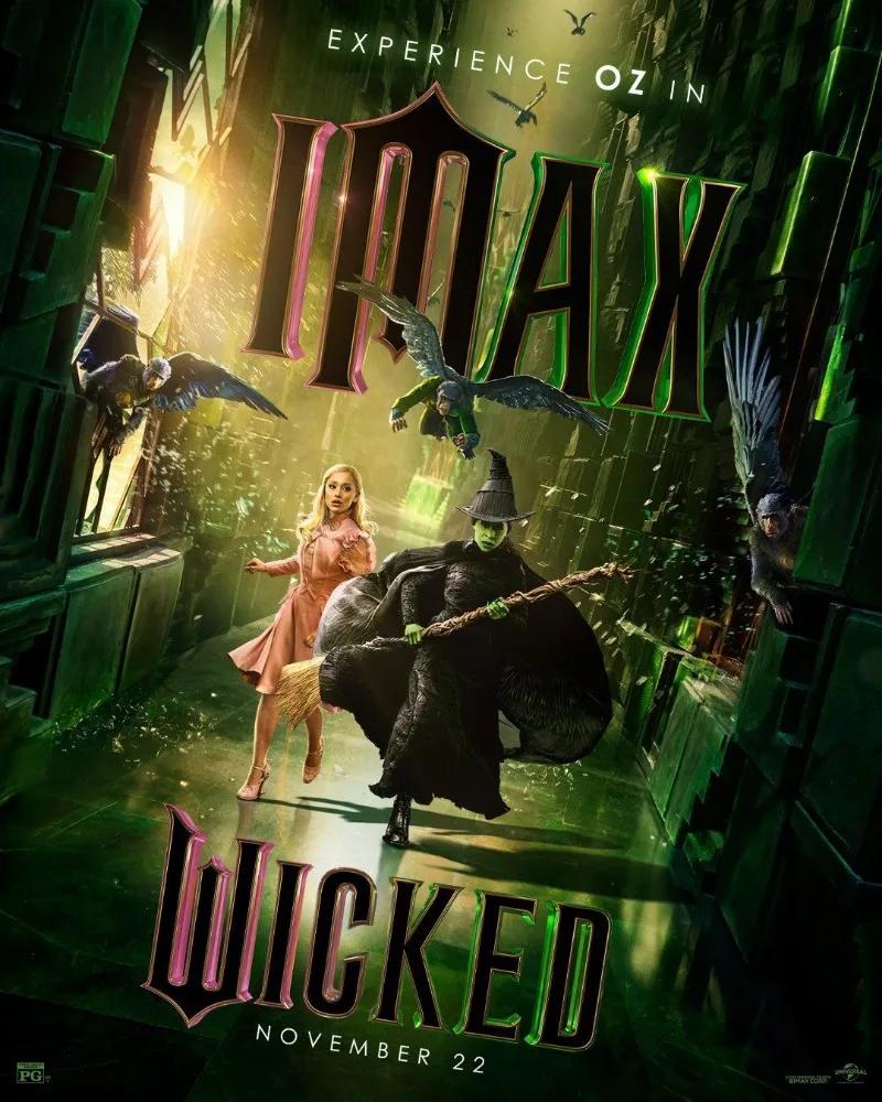 Wicked for Good Movie Poster Print Canvas Art Pictures Home for Living Room and Bedroom Wall Modern Decor Frameless Painting