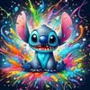 Милый Лило и Стич и Ангел Дисней Мультфильм 5d Полная Алмазная Живопись Фэнтези Сладкий Сон Стич Аниме Мозаика Вышивка Крестом Декор