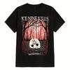 Ice Nine Kills Плавающая футболка Повседневная футболка с круглым вырезом Летняя Новинка Мужская Женская Ретро Мода Топ с коротким рукавом