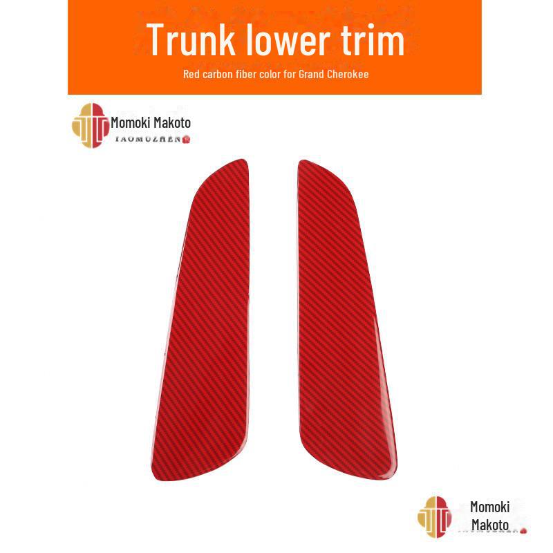 Отделка рамы навигации из углеродного волокна для салона Grand Cherokee 14-15