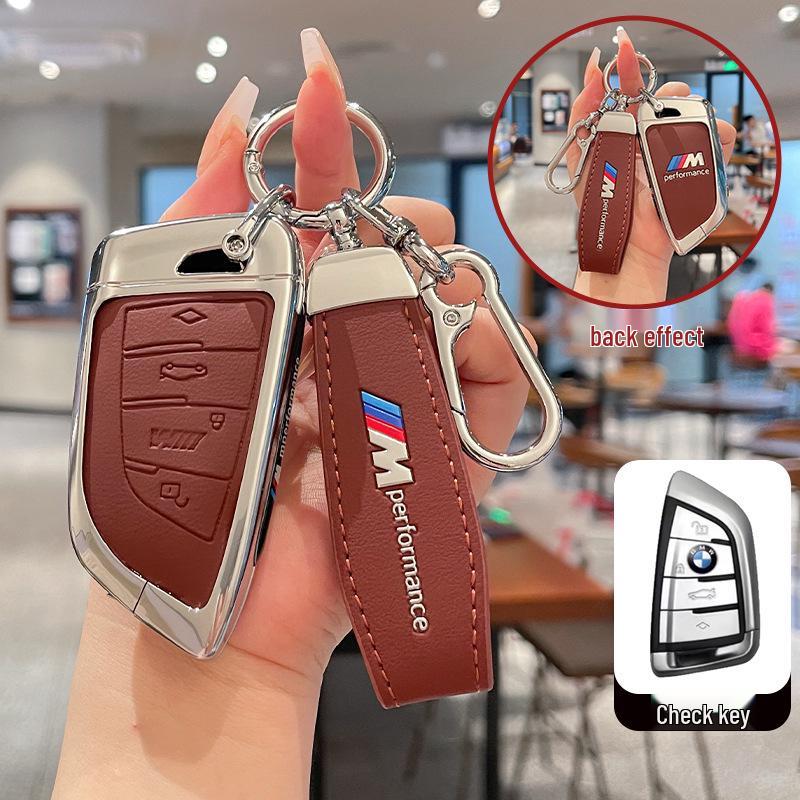 Чехол для ключа BMW для моделей 3, 5, 6 Серии и X1, X3, X5, X7 – Новый корпус с лезвием 530 и 320li с пряжкой ix3