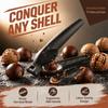 Black Chestnut Cutter Tool Stainless Steel ABS Chestnut Opener Tool Nut Cracker  Nut Shelling
