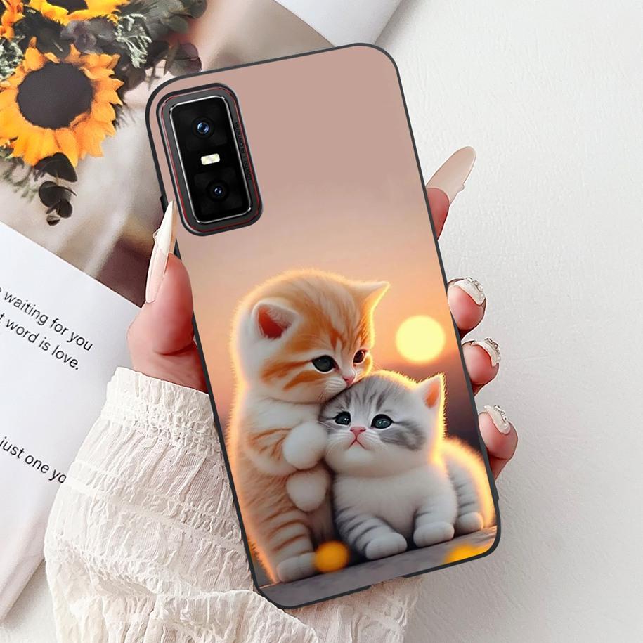 Чехол для Infinix GT 30 Pro 5G Крутой Дракон Карп Сердце Мультяшный Ударопрочный Силиконовый Мягкий Чехол для Infinix GT30Pro X6873 Funda