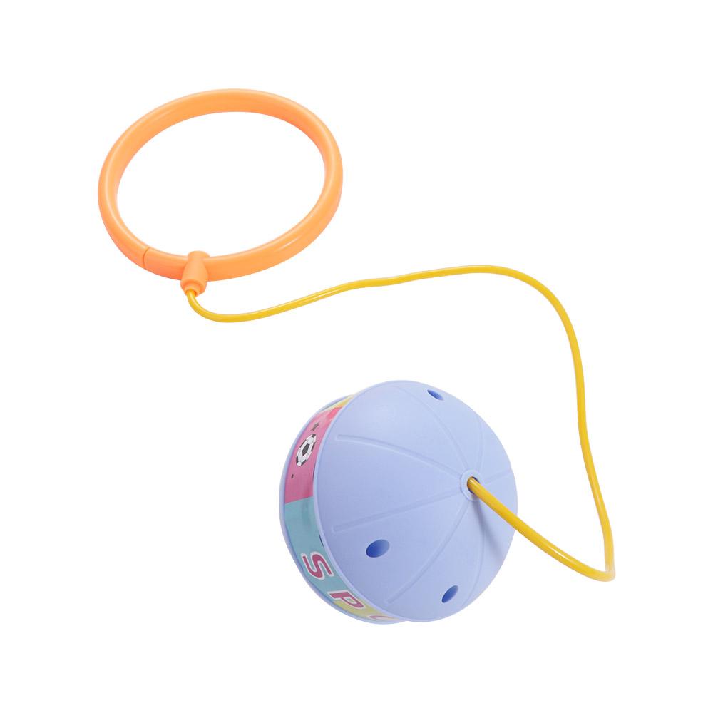 Мяч-обруч для ног Светящийся мяч для прыжков на ногах на веревке Скакалки Спортивный мяч для тренировки реакции Рост Упражнение Спорт