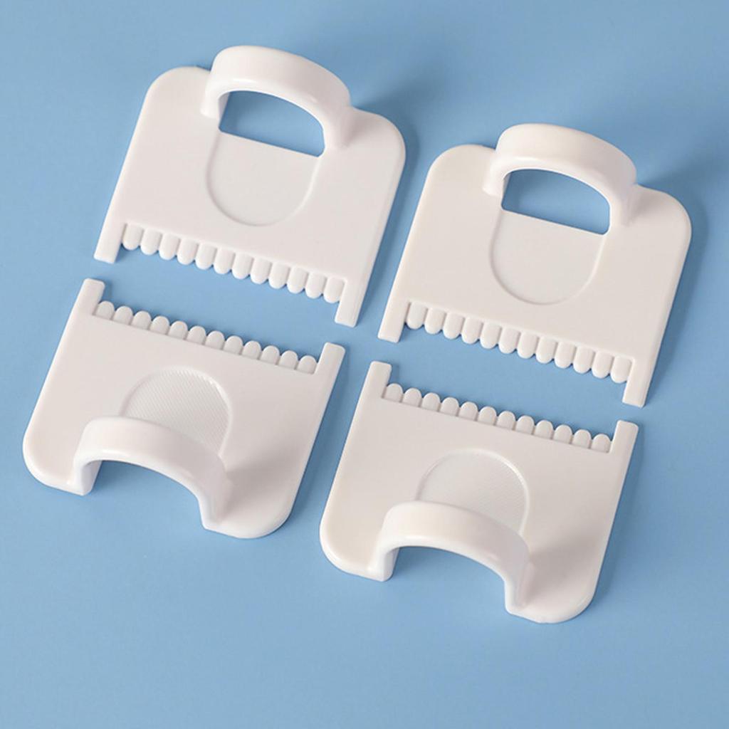 4pcs Sewing Guide Template Kit for Consistent Stitches 3.5mm Spacing Precision Sewing Tool for Fabric Embroidery Leather Craft