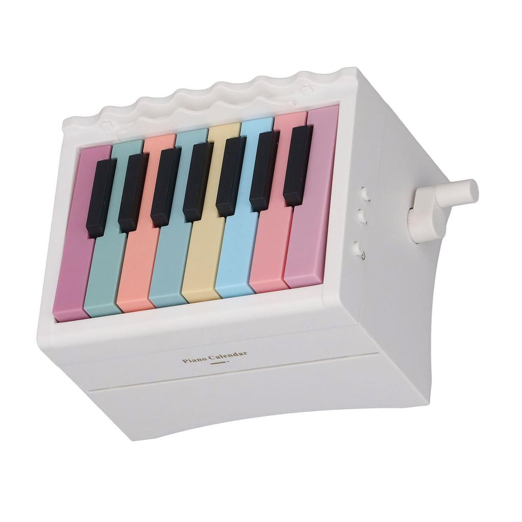 Пианино Календарь 2025 Ручка Bluetooth 52 Музыкальные пьесы Регулируемая громкость USB Перезарядка