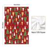 Christmas Kitchen Towels Christmas Trees Kitchen Towels Dish Towels Red Xmas Trees Towels Party Decoration Hand Towels 2/4 Pcs