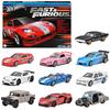 Hot Wheels Fast & Furious 10 Car Pack, Vehicle Toy, Mini Cars, Ages 3 and Up, Multi, HVX27