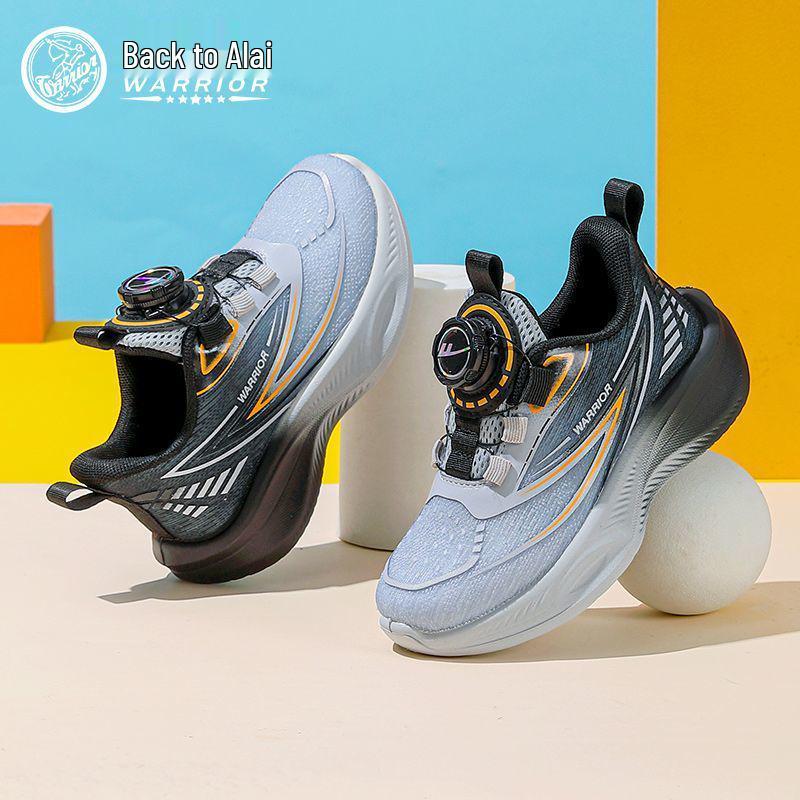 Warrior Kids' Running Shoes: 2025 Fall/Winter Warm Versatile Sports Shoes for Girls & Boys