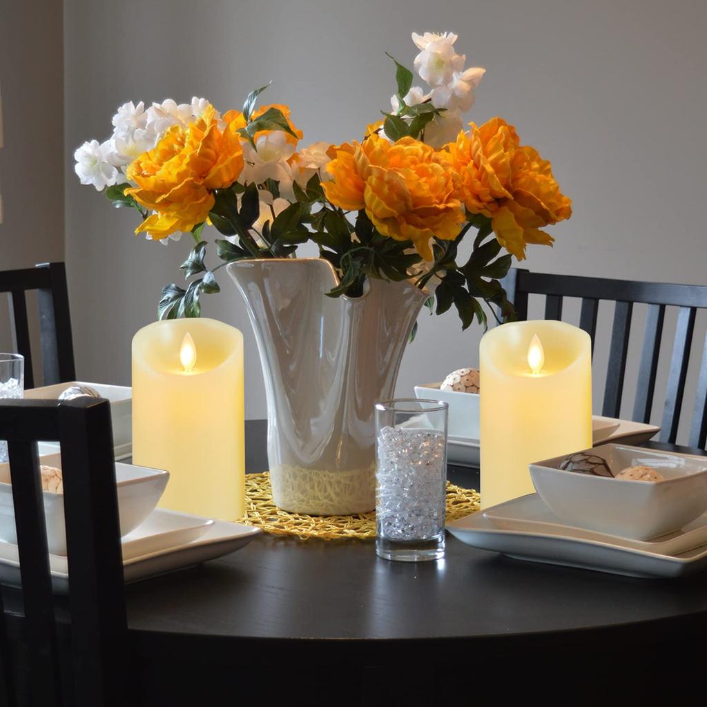 Свеча светодиодная Свеча светодиодная Свеча USB перезаряжаемая теплая цветная лампа со специальным пультом дистанционного управления Автоматический таймер выключения AnnTec x Высота