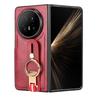 Чехол для Honor Magic V5 5G с ремешком на запястье, подставкой, из кожи + ПК + ТПУ, чехол для телефона с открывалкой для бутылок