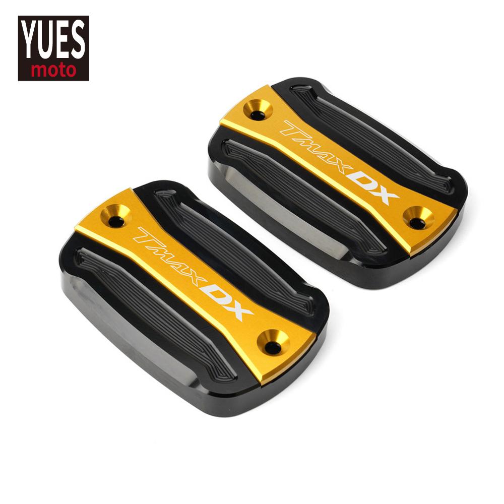 Мотоциклетные аксессуары Высококачественная крышка бачка тормозной жидкости с ЧПУ для Yamaha TMAX530 DX T-MAX 530