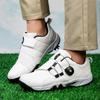 Men Golf Shoes Professional Spikes Golf Sneakers Outdoor Walking Sneakers Comfortable Athletic Footwears