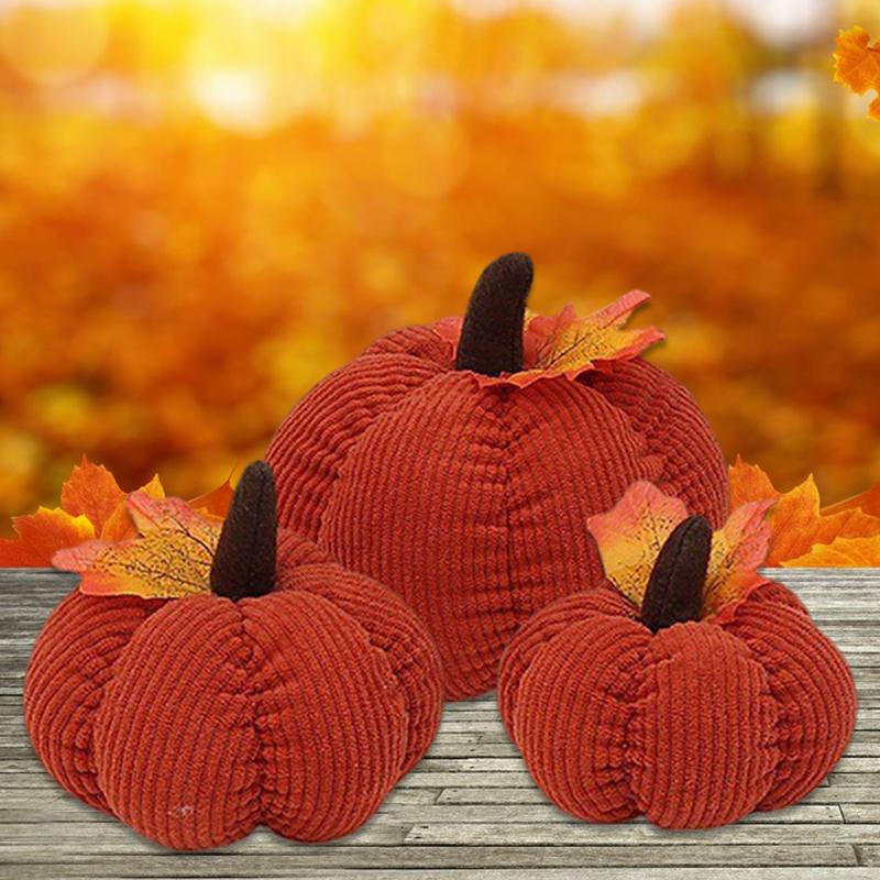 4/5/6in Soft Funny Pumpkin Plush Toys Cute Children Plush Toys