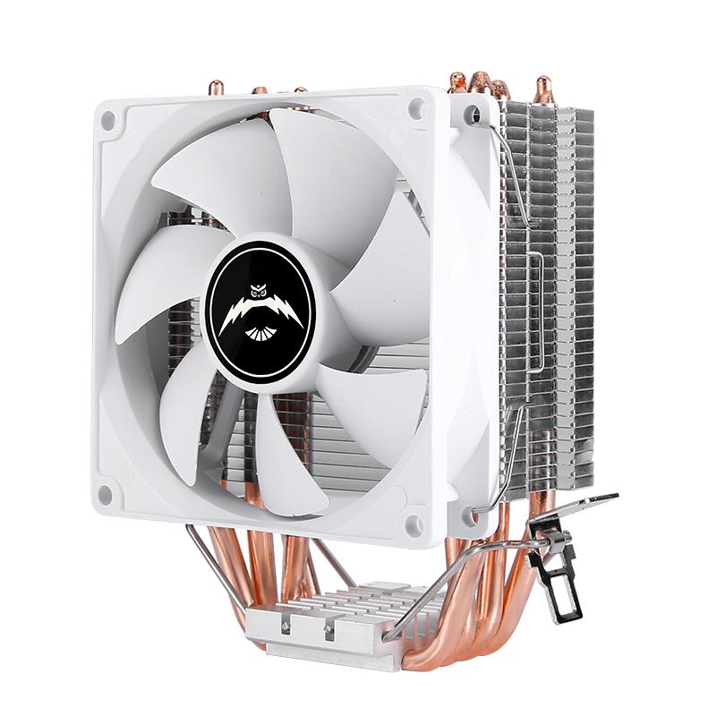 Совместимый x79 x99 AM3 AM4 i3 i5 Процессор 4 Тепловые Трубки Охладитель CPU Вентилятор 90мм 4-контактный PWM Воздушное Охлаждение Установка LGA2011 115x 1200 1700