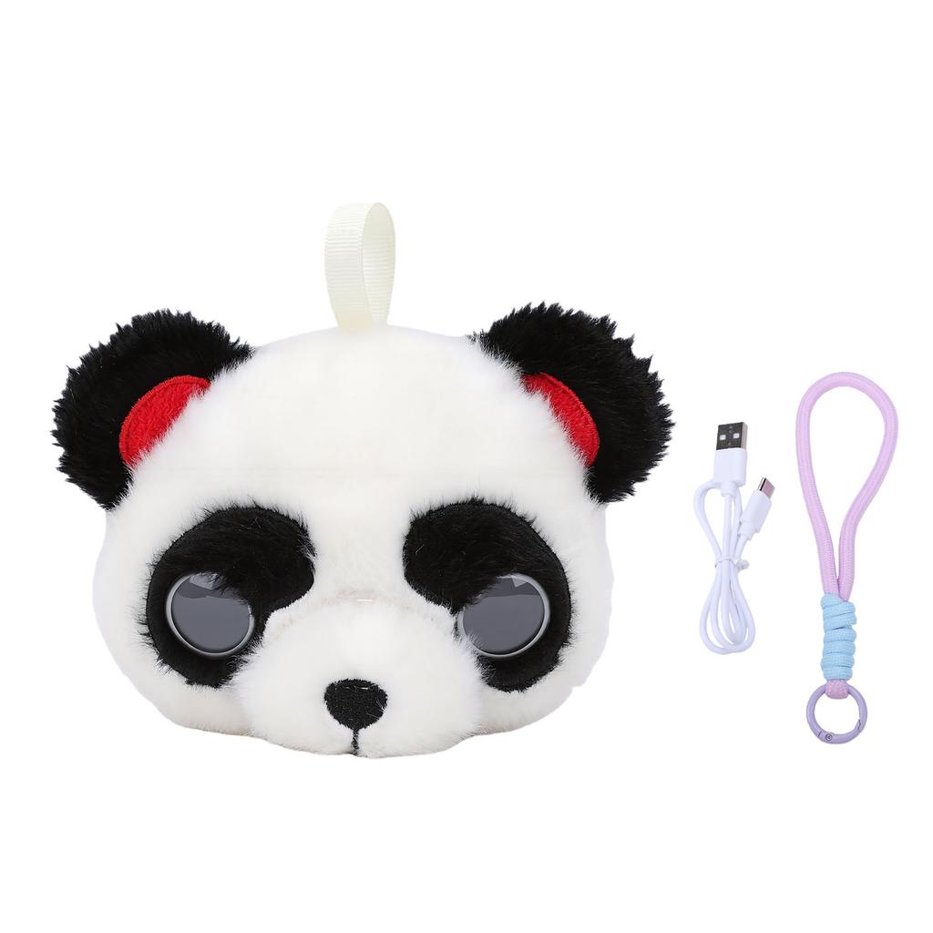 AI Panda Plush Toy Smart Talking Interactive Robot Pendant for Learning Memory Training Emotional Companion