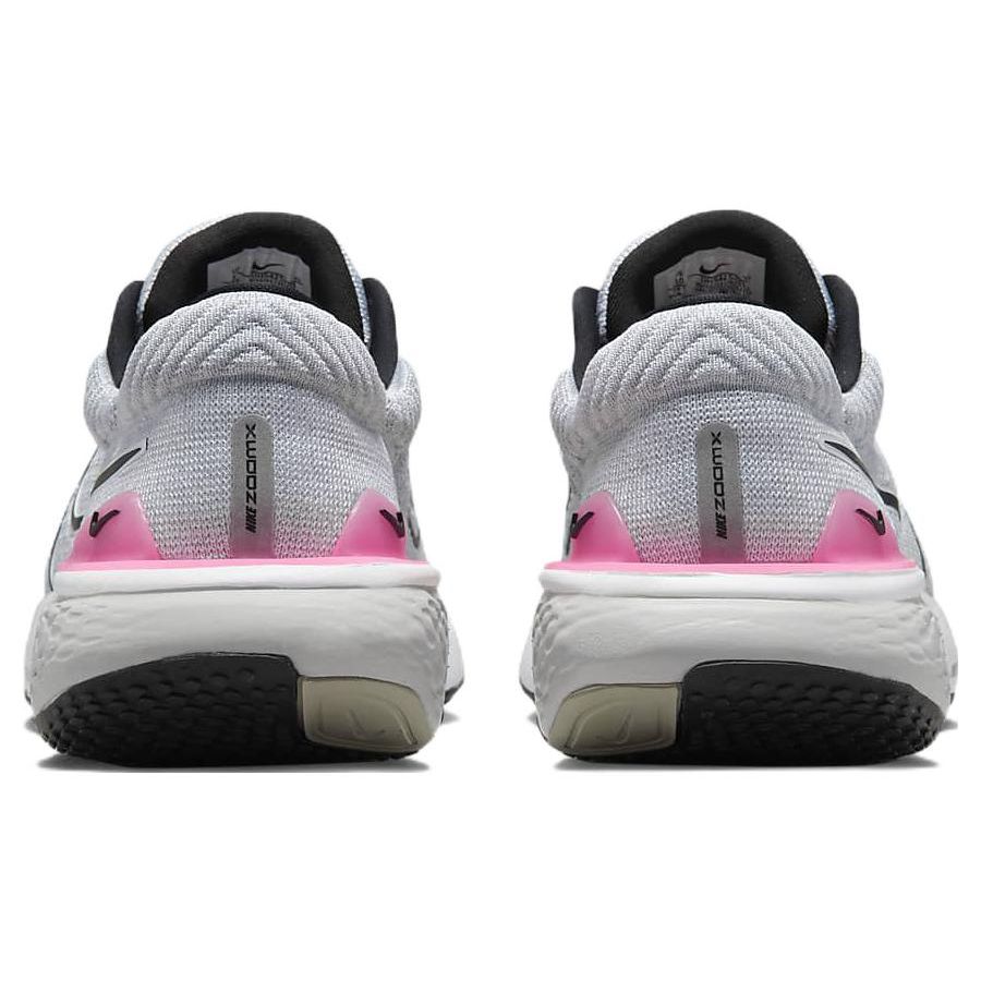 Nike ZoomX Invincible Run Flyknit 2 Light Smoke Grey Hyper Pink Мужские кроссовки Белый Черный DH5425-101