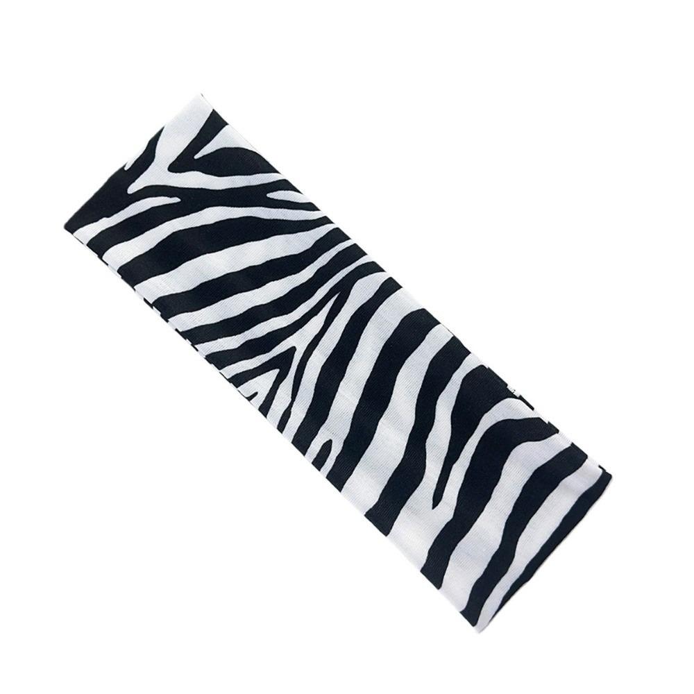 Wide-brimmed Zebra-print Headband High Elasticity Yoga Headband New Wide Brim Headband Sports