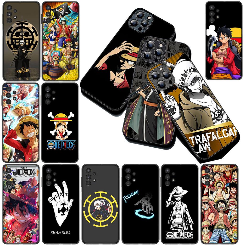 for Motorola Moto G55 G45 G75 G85 G35 Edge 50 30 Fusion 40 NEO Ultra Pro Phone Cover Case Trafalgar D Water Law Luffy One Pieces