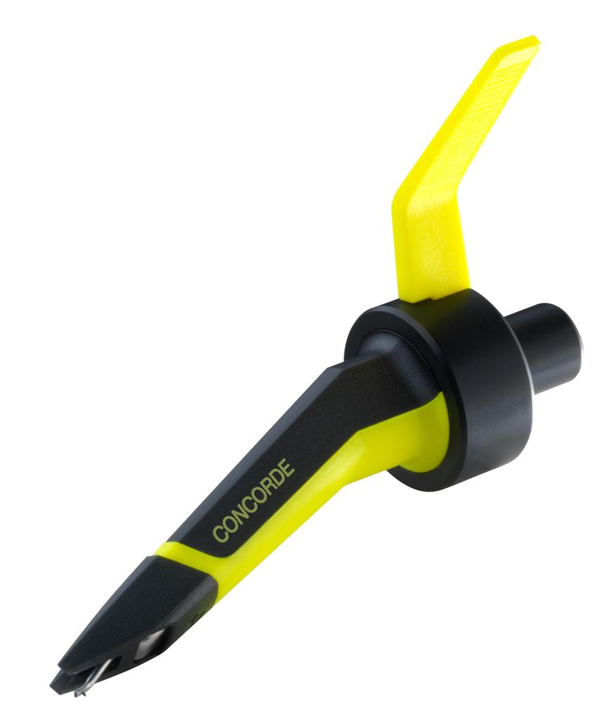 ortofon Concorde MKII Twin Club Ortofon DJ Cartridge Integrated Head Shell Set of 2 Special Oval Needle Flight Case Included for DJ Play/Listening