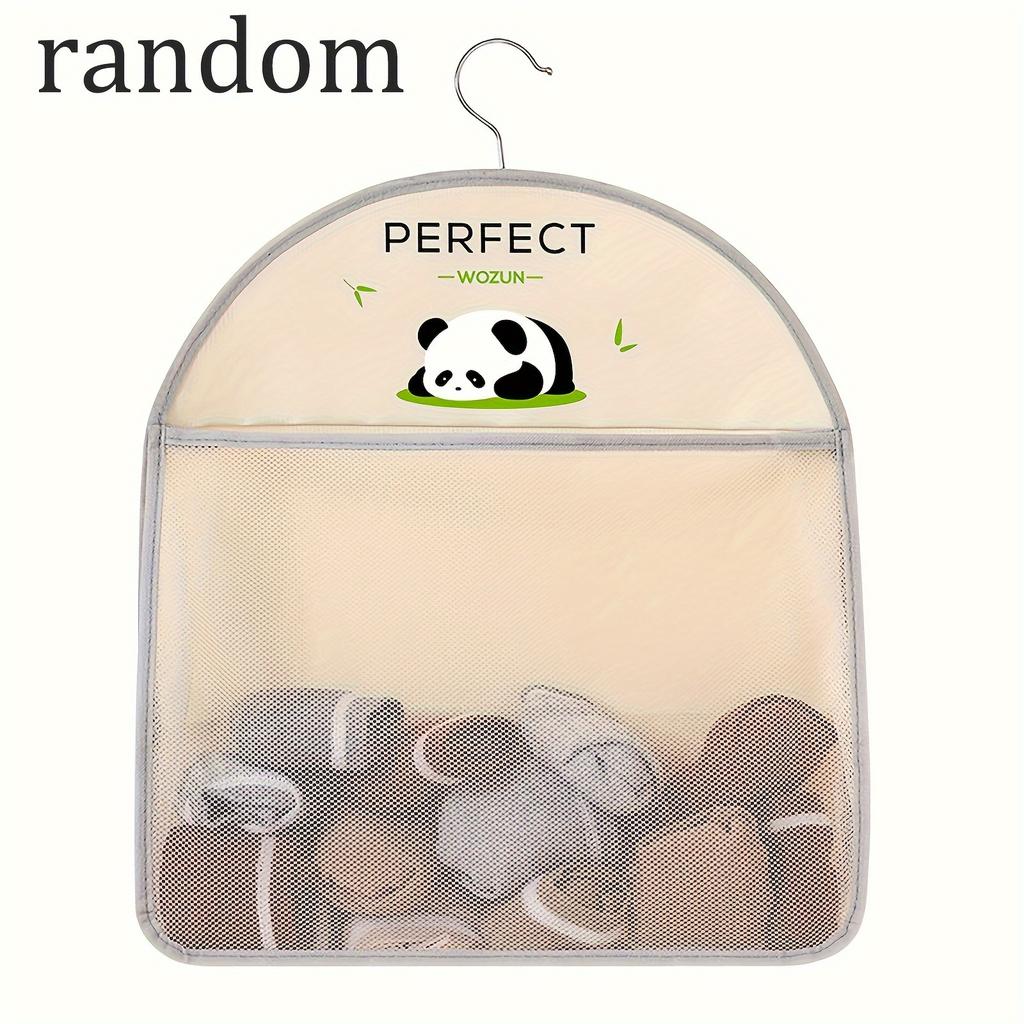 Подвесной сетчатый органайзер из дышащего полиэстера для хранения нижнего белья, носков, с несколькими отделениями, подвесной органайзер на дверь для шкафа