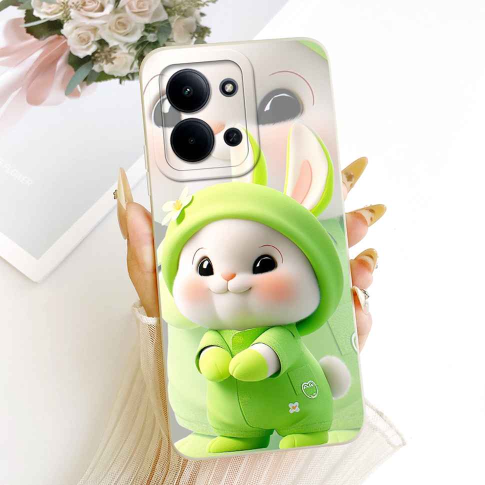 Для Xiaomi Redmi 15C 4G Чехол Милый Чехол с Рисунком Цветов для Пары Чехол для Телефона Для Xiaomi Redmi 15C Redmi15C 4G 5G Задняя Крышка Capa