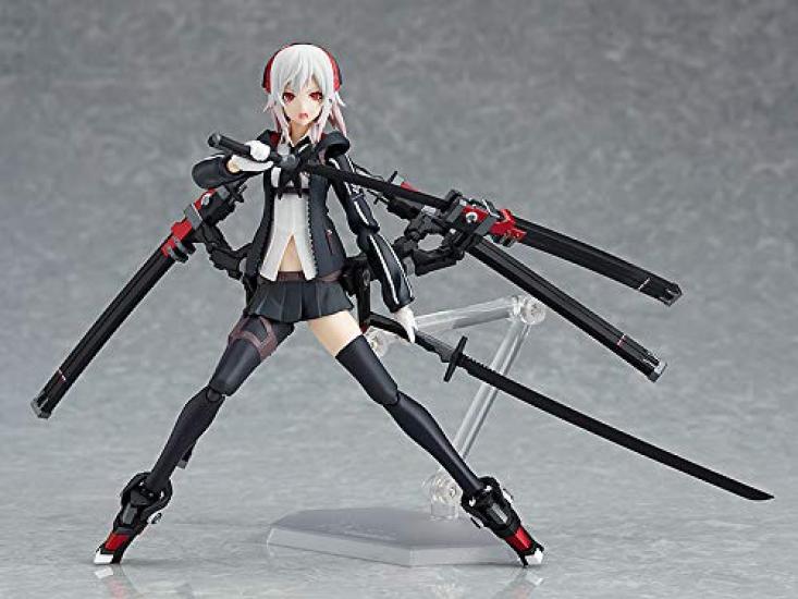 Figma Тяжеловооруженная школьница Ши, раскрашенная подвижная фигурка, немасштабируемая, ABS и ПВХ