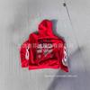Jacket European and American Kanye retro old hell star 3D printing flame unicorn arm hoodie, sweater