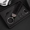 New Sude Leather Car Key Chain Keyring Lanyard Gift Keychain For BMW M E46 E36 E34 F10 E90 F30 E60 F30 E53 E30 E92 E87 Sticker djsc34