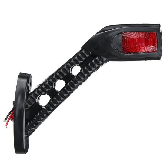 2шт прицеп грузовик караван автомобиль боковой габаритный фонарь указатель поворота стоп-сигнал