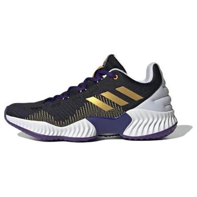 Кроссовки Pro Bounce 2018 Черные Белые Золотые IG4493