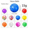 3.5cm Mini Stress Balls Squishy Toys - Sensory Fidget Toys for Kids Adults, Anti-Anxiety Stress Relief, Party Favors Gifts