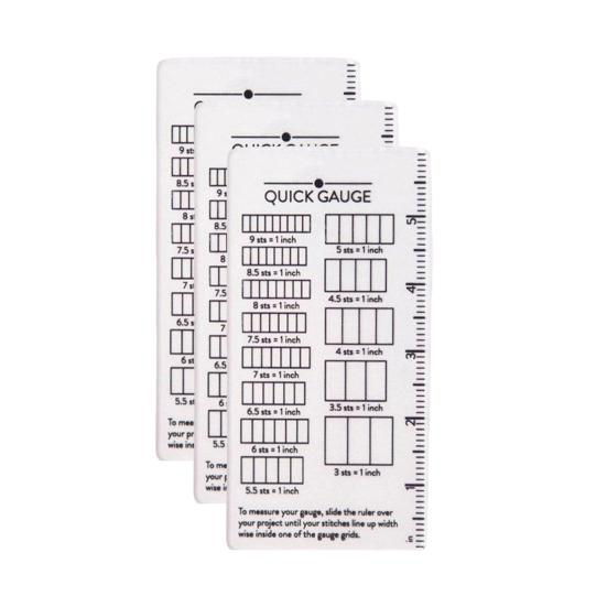 Быстрая линейка-измеритель Без подсчета Измеритель стежков Прозрачный инструмент для измерения стежков