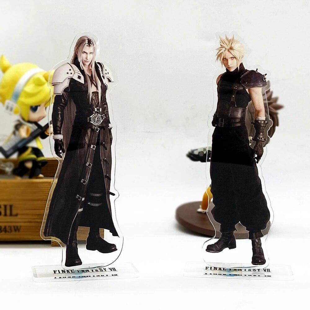 FF7 VII 7 Remake RE Cloud Sephiroth HM Япония акриловая подставка игрушка-фигурка