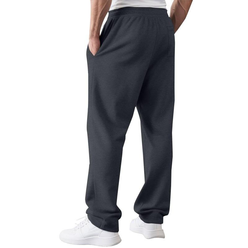 Мужская мода Удобные прямые спортивные штаны Спортивные штаны Наряд Hombre Elegante Casual