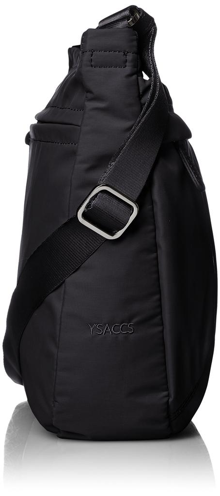 Плечевая сумка Isaac из нейлоновой тафты, вертикальный стиль, Y62-01-03, Размер 10, Черный