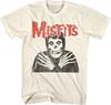 Новая модная футболка в стиле панк Misfits, ретро, уличный стиль, с рисунком черепа, унисекс