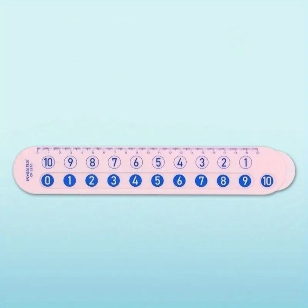 Канцелярские принадлежности Линейка для разложения чисел Раннее образование Линейка для учеников Прямая линейка для учеников