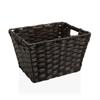 Basket with DARK BROWN HANDLES