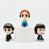 6-12PCS/ Set Q Version Eleven Will Nancy Steve keychain Figure Demogorgon D'artagnan Action Figure Movie Model Toys Kids Gift