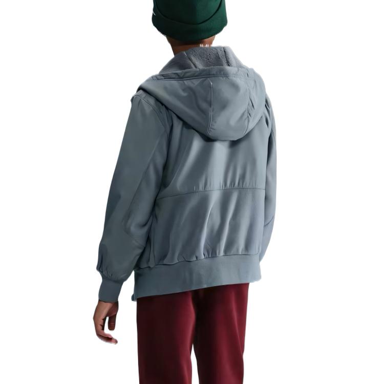 Nike Sportswear City Utility Easy On Comfortable Zip Hoodie Kids Jackets HF4208-084