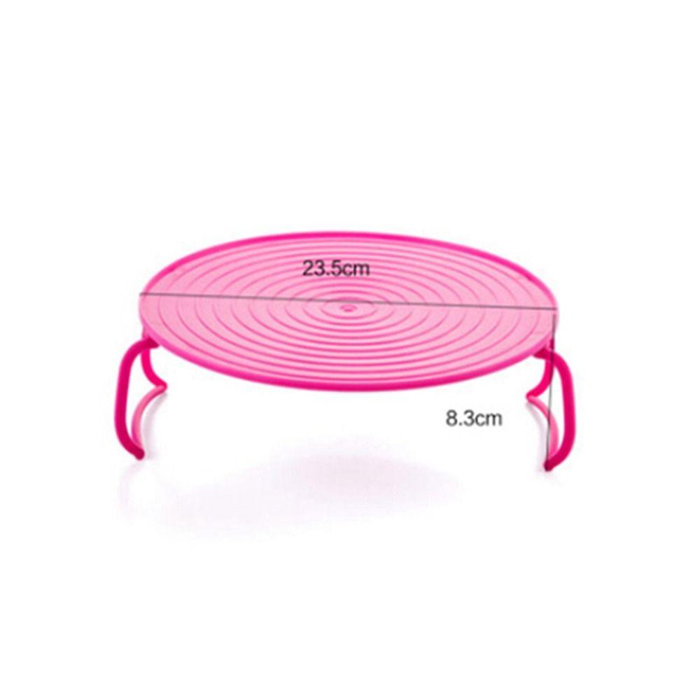 Kitchen Heating with Handle Tray Plate Stand Microwave Stacker Lid Cooling Rack Shelf