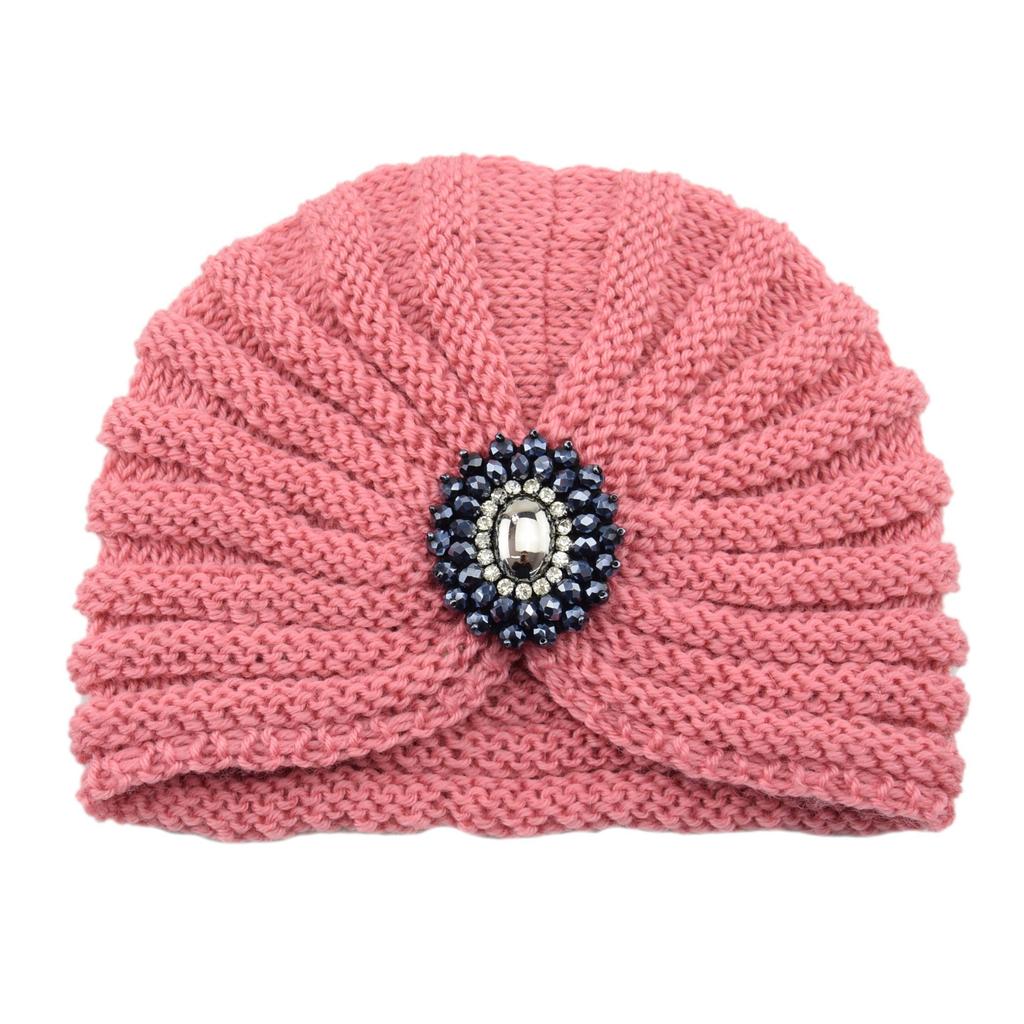 Индейская шляпа, Вязаная, Застежка, Декоративная шляпа, Шерстяная шляпа, Кристальная шапка-пуловер, Богемная, Носок