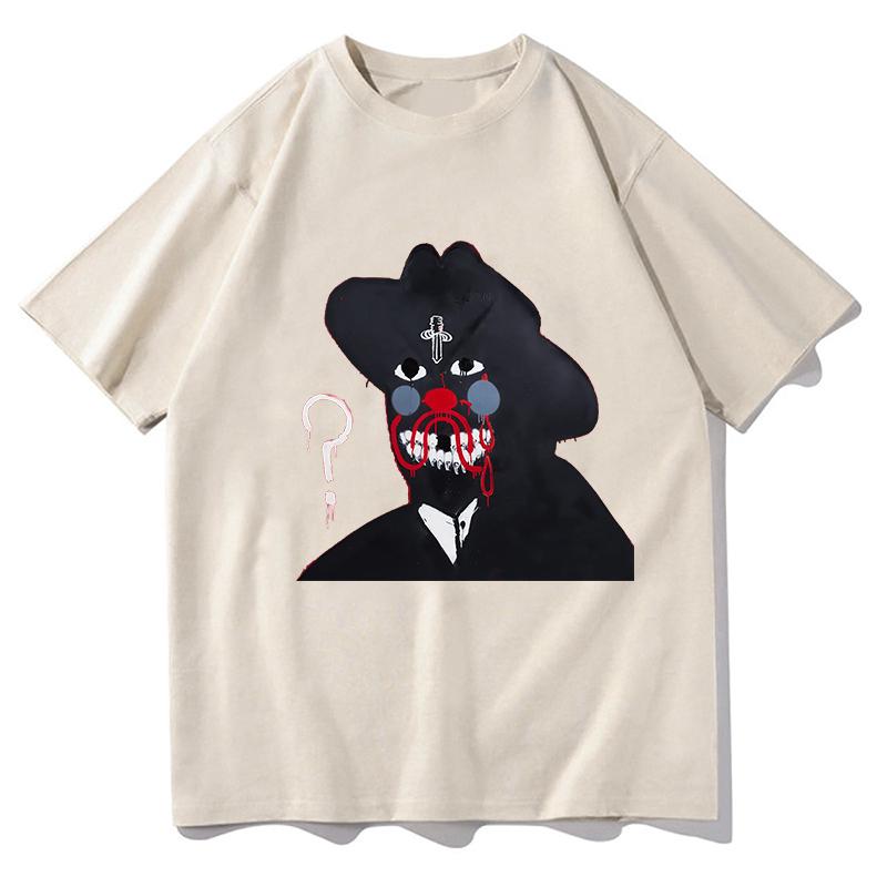 21 Savage WHAT HAPPENED TO THE STREETS Print Tshirt Album Tshirts Short Sleeve Cotton Male Tees Unisex Loose Unisex Unisex T Shirts