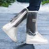 2Pcs Waterproof Motorcycle Boot Covers Anti-Skid Rainproof Shoe Protectors Anti-slip Bottom Rain Boot Outdoor Supplies