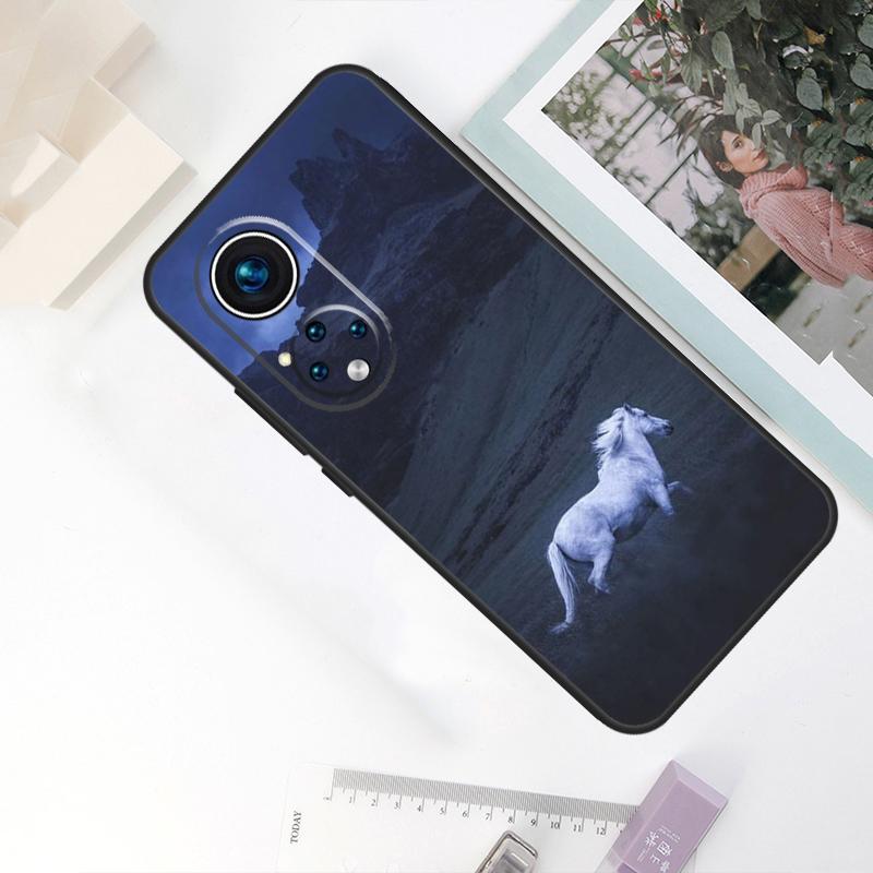 Чехол Magic 8 Pro 6 7 Lite для Honor 200 400 50 70 90 X8c X8b X9a X9b X9c X9d Win RT с изображением Бегущих за Честь Лошадей