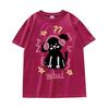 Summer new cartoon cute dog design short-sleeved T-shirt women's age reduction versatile casual loose short-sleeved top